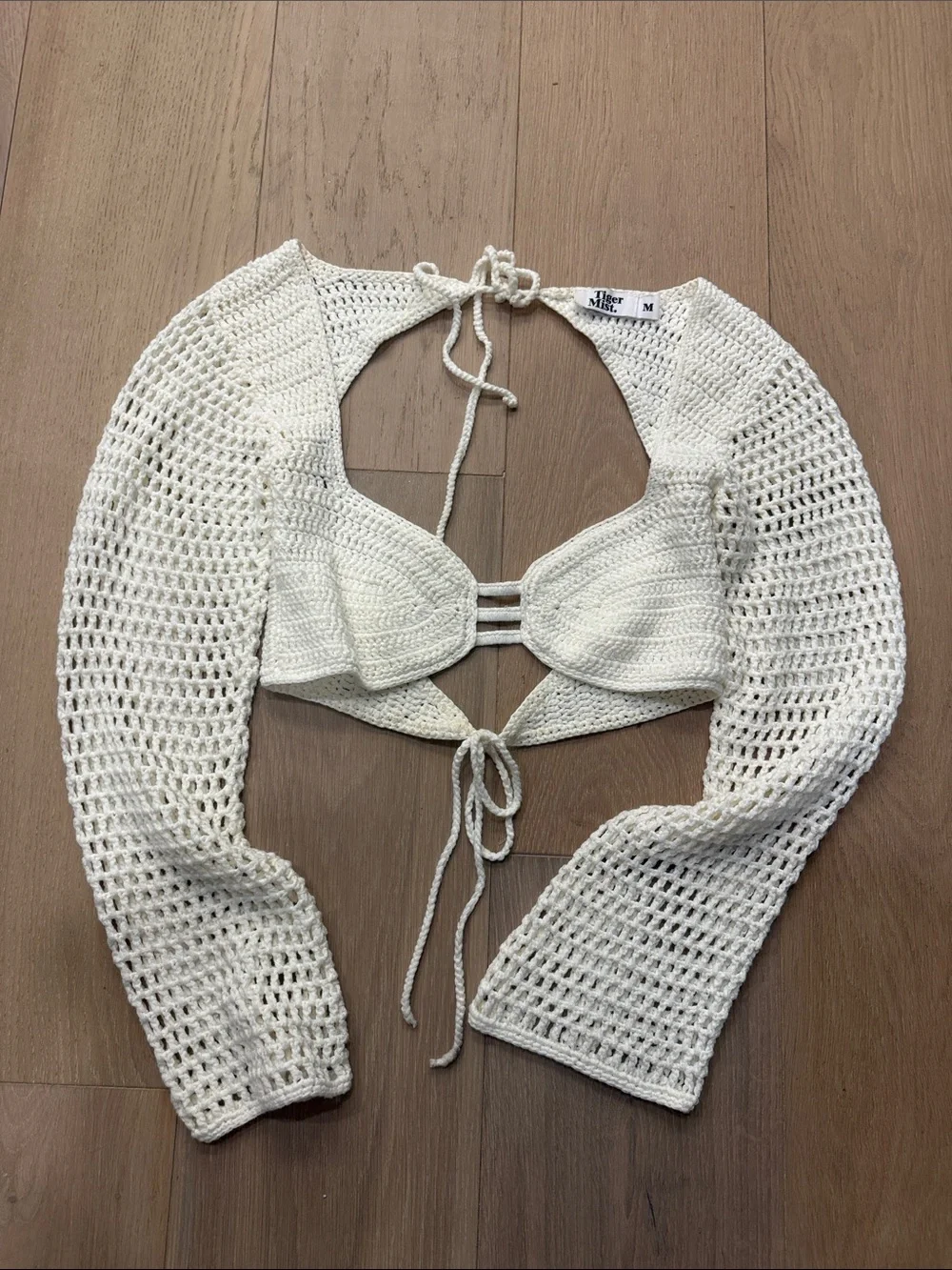 Tiger Mist Macauley crochet top